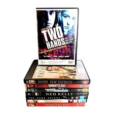 Heath Ledger 8 x DVD Gift Set, Two Hands Dark Knight, Knight's Tale Ned Kelly R4