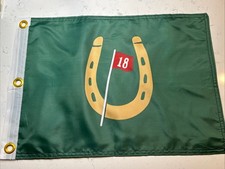 GOLDEN HORSESHOE GOLF CLUB VIRGINIA PIN FLAG WITH GROMMETS FREE SHIP AUTOS