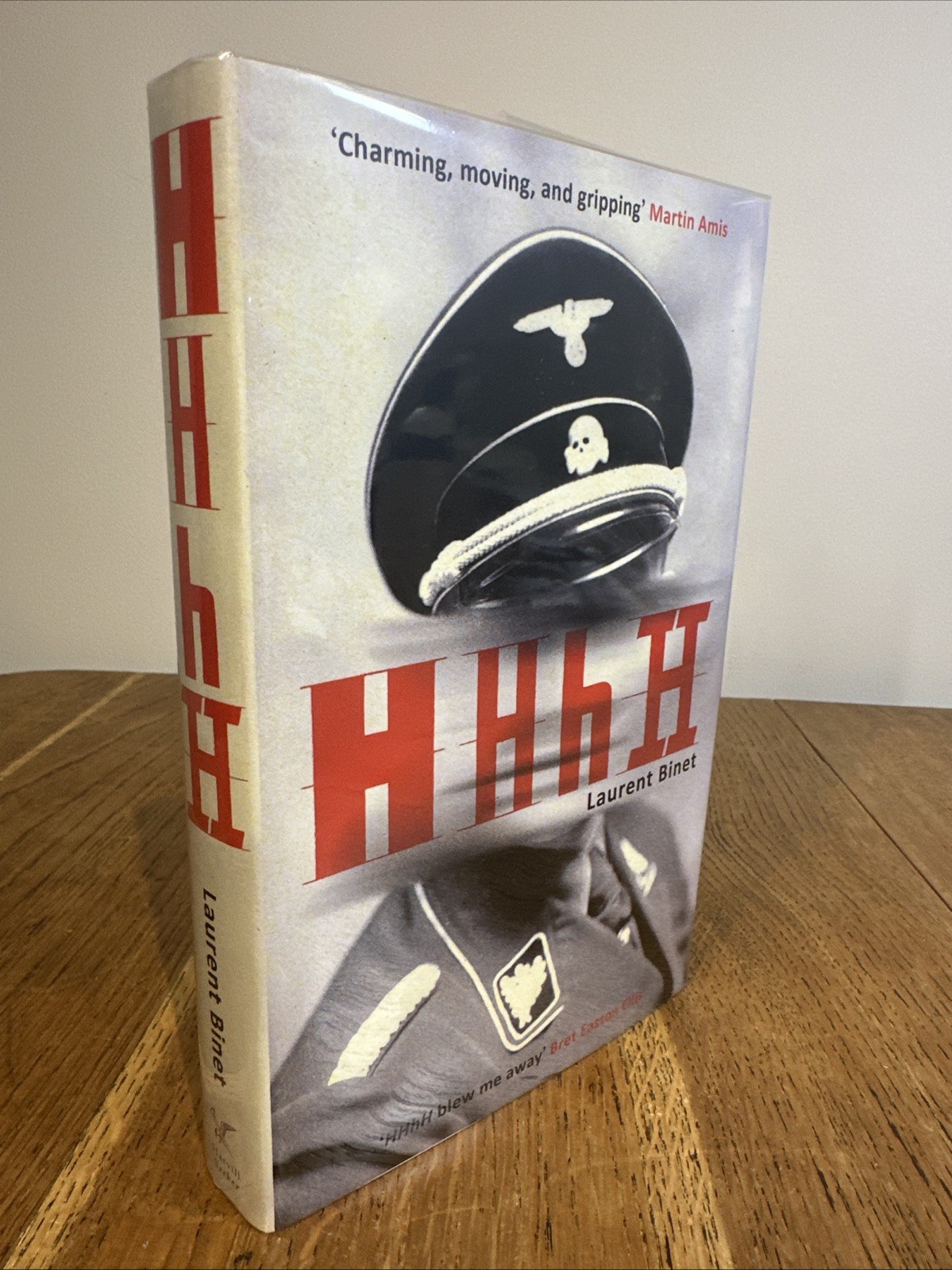 HHhH by Laurent Binet SIGNED 2012 UK 1st/1st HB Harvill Secker + Stencilled Edge