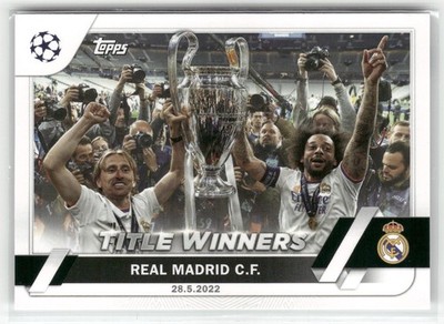 2022-23 Topps UEFA Club Competitions | Title Winners | #125 | NM