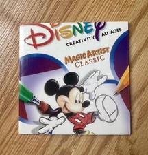 Vtg Disney Magic Artist Classic CD-ROM for Windows 95/98 Mac Power PC