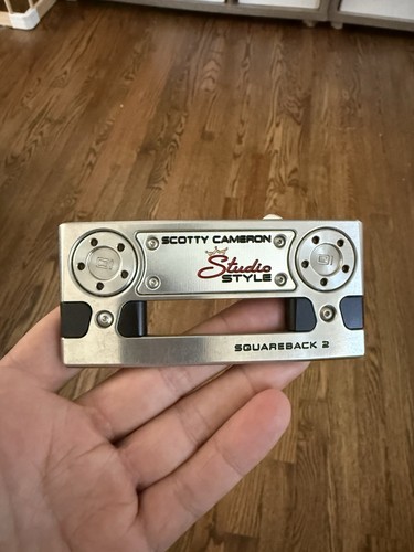Scotty Cameron Design Studio Style Squareback 2 Putter 35” claw 2.0 super stroke