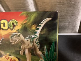 Lego Dino Ambush Attack 5882 Raptor neon green missile Tranquilizer Quad 2012