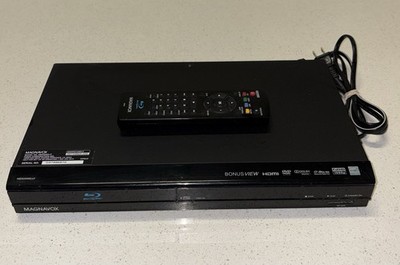 Magnavox NB500MG1F Blu-ray DVD Player HD 1080P with  Remote Tested