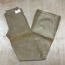 wrangler corduroy big bell pants 70  s 80  s brown size 27x34 NWT Read 