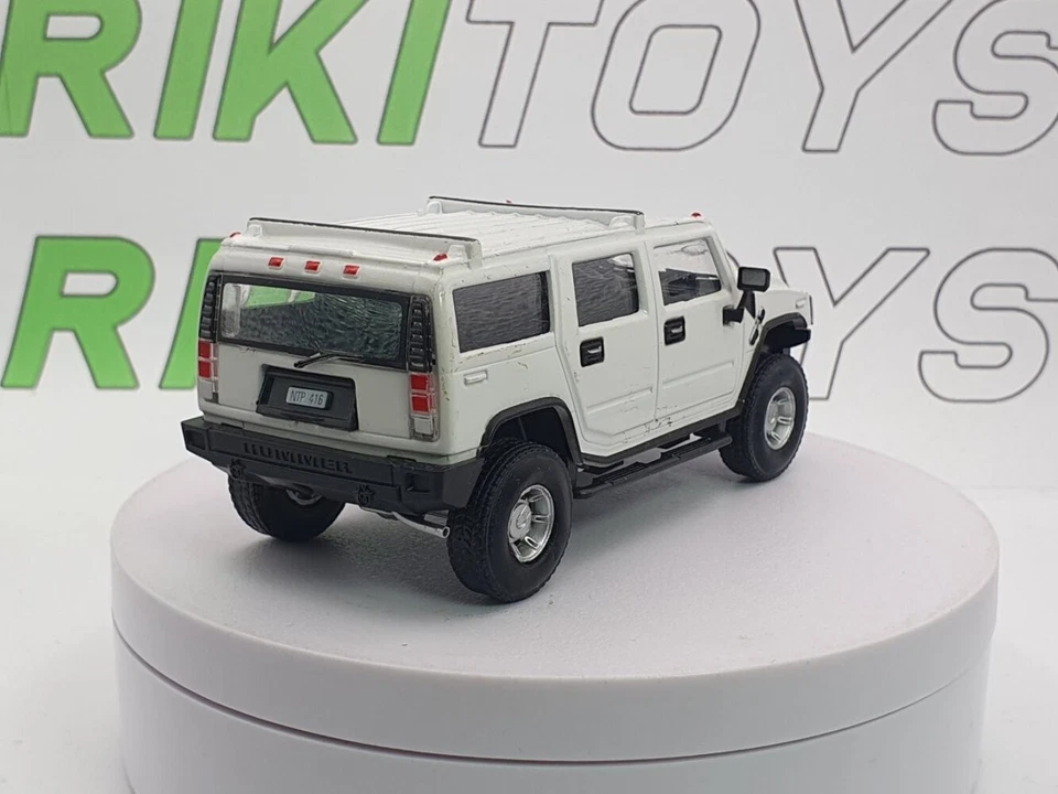 Hummer H2 Cararama 1/43 Bianco - Immagine 3 di 4