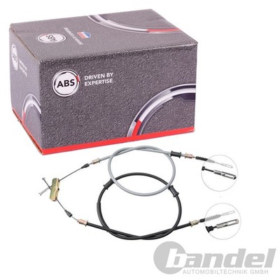A.B.S. HANDBREMSSEIL SEILZUG 1365mm HINTEN passend für OPEL CALIBRA VECTRA | K11