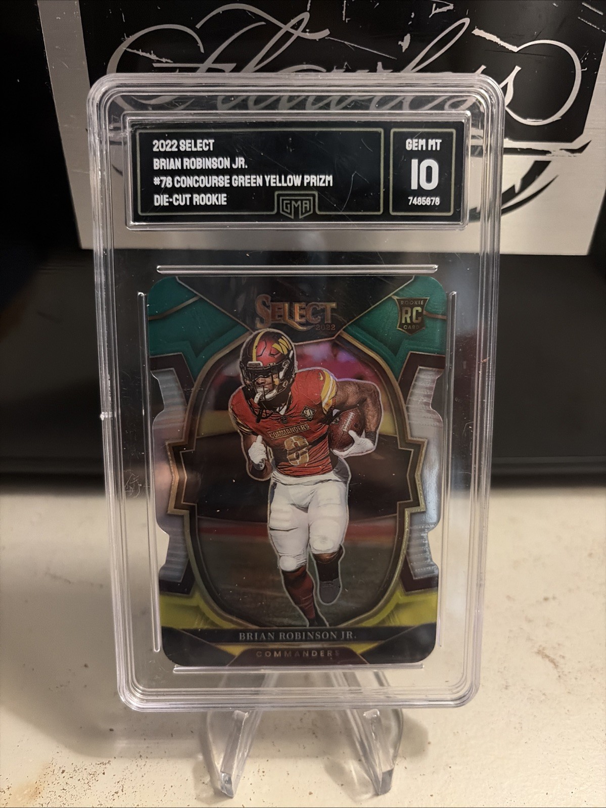 2022 Panini Select Concourse Brian Robinson Jr. #78 (RC)