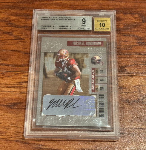 Michael Robinson [Autograph] #200 2006 Playoff Contenders card
