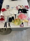 Large Lot Of Vintage Barbie Clothes And Accessories