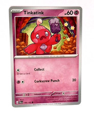 Pokémon Tinkatink Card 100/193 Regular SV: Paldea Evolved TCG 2023