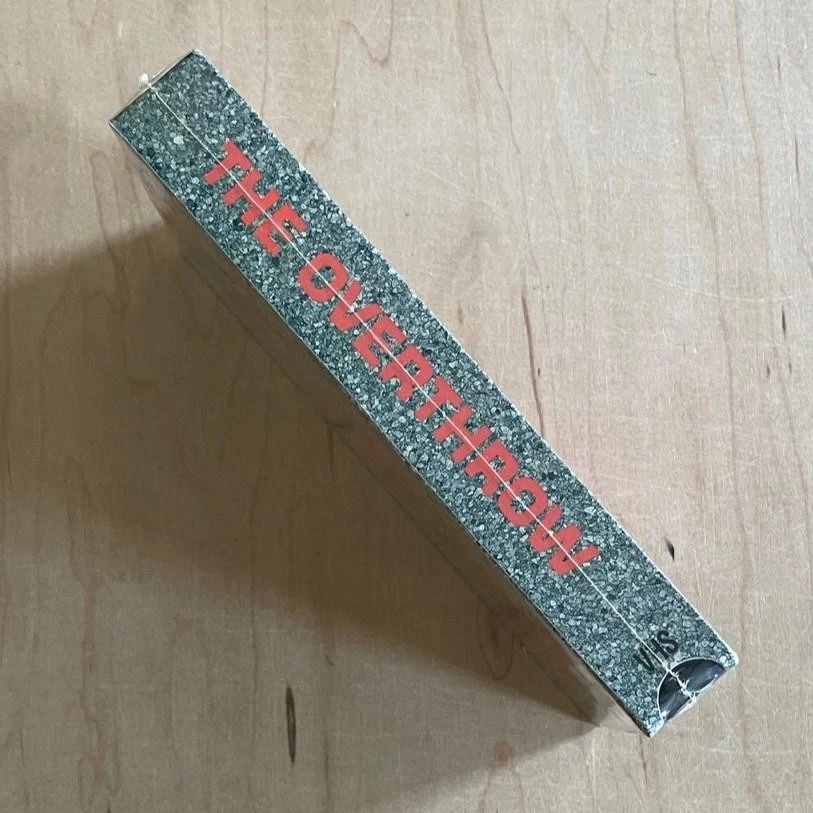 Spy Action Exploitation Movie OVERTHROW (1987) New Sealed VHS 3 Star Release - Image 2 of 4