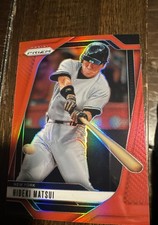2025 Panini Prizm - Hideki Matsui, Hideki Matsui #196 Red Prizm /299