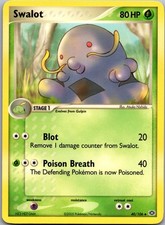 Swalot Uncommon Emerald 40/106 LP tcga+ Normal on eBay