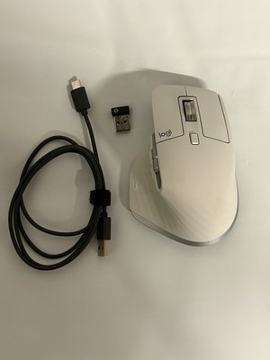 Logitech MX Master 3S Wireless Mouse - Pale Gray