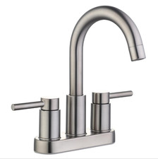 Glacier Bay Dorind 4 in. Centerset Two-Handle Bathroom Faucet in Chrome