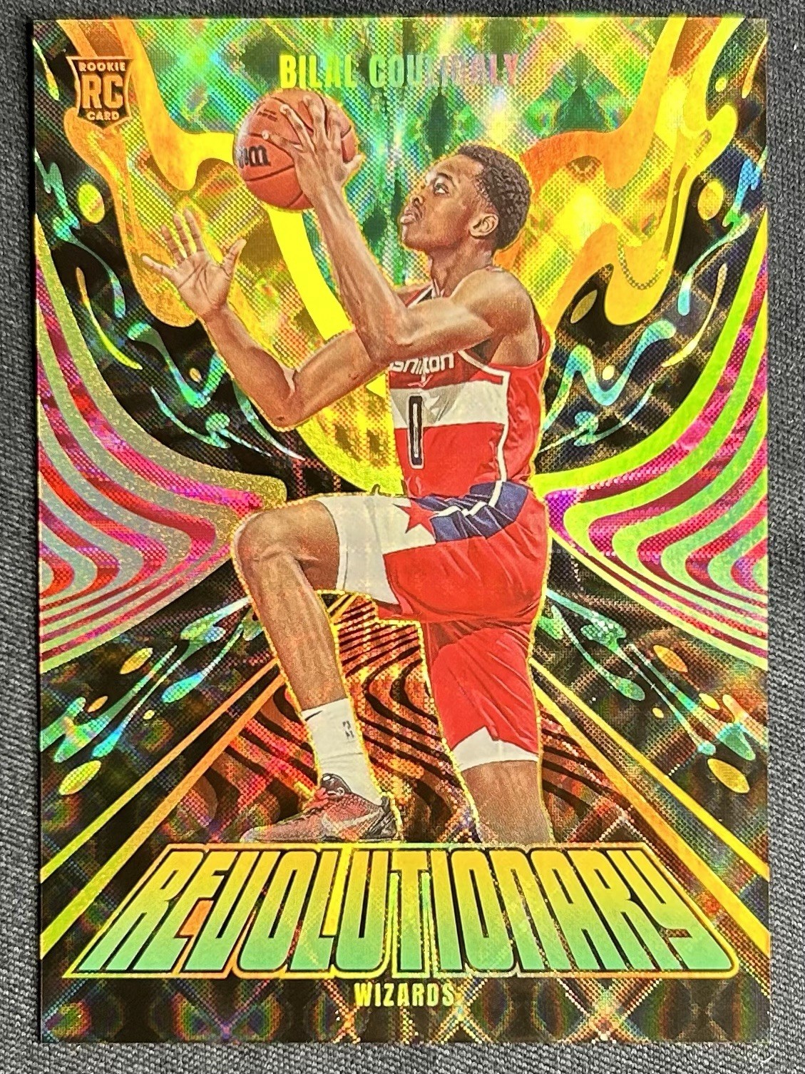 Bilal Coulibaly 2023-24 Revolution Revolutionary Case Hit #12 RC Rookie Wizards