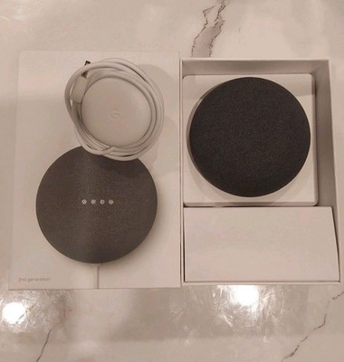 Google Nest Mini 2nd Gen Smart Speaker - Charcoal - FREE SHIPPING
