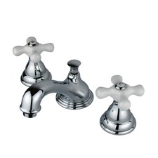 Kingston Brass KS556.PX Royale 1.2 GPM Widespread Bathroom Faucet - Chrome