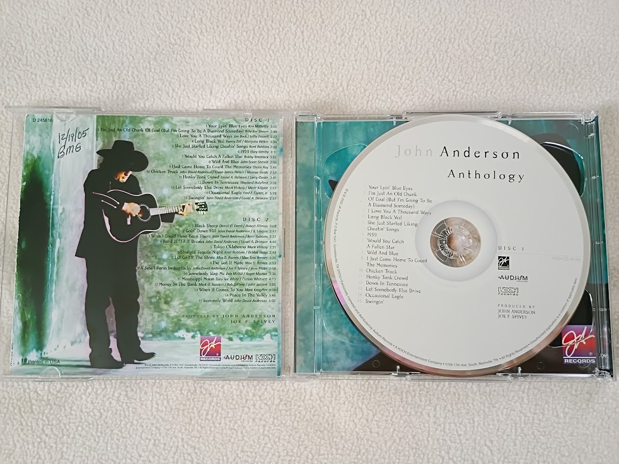 John Anderson Anthology CD | eBay