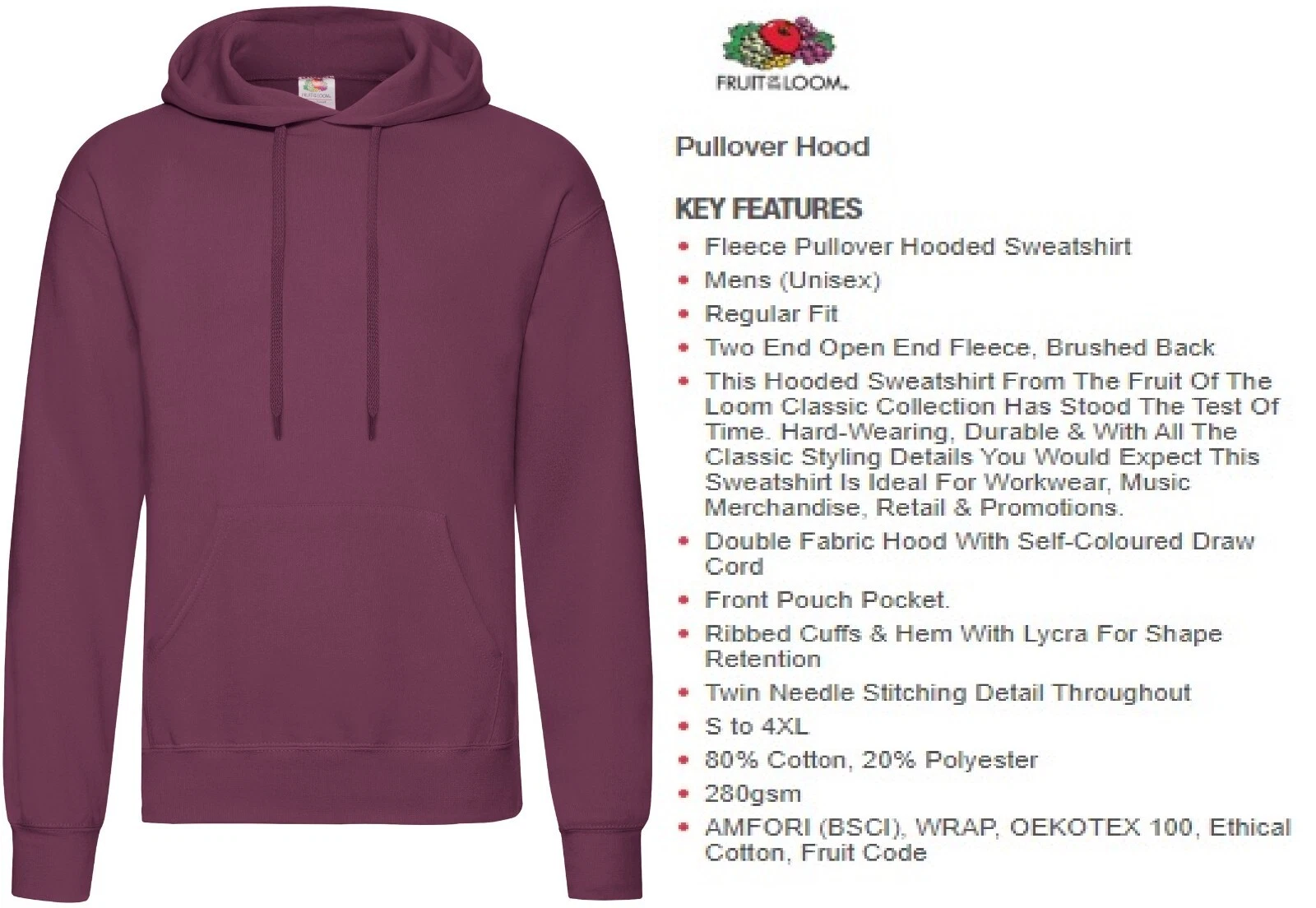 RHUDE Felpa con cappuccio Rude Boy Skinhead Ska