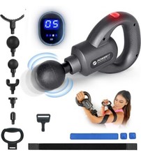 Powerfit Massage Gun Deep Tissue With Heat  Strap For Athletes-NEW SEALED