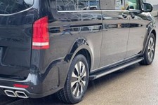 Trittbretter Schweller für Mercedes V-Klasse W447 Lang ab 2014 Truva mit TÜV