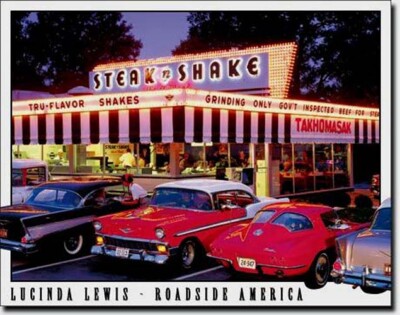 Schild USA American Diner 30 x 40 cm Drive-In US-Car Drive-In Poster *593