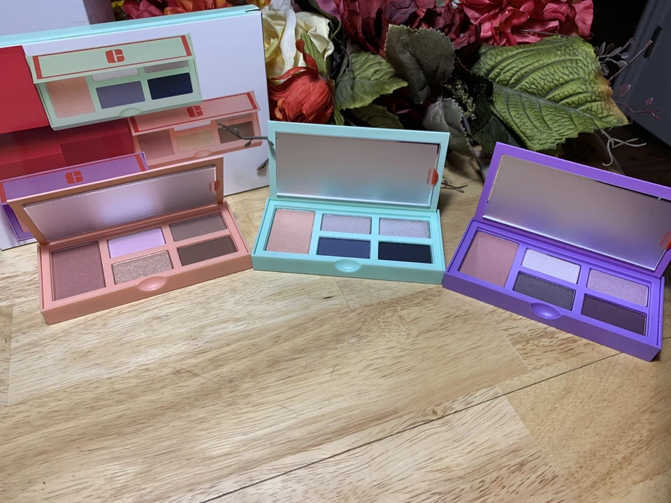 Clinique Three Eye-and-cheek Palettes Gift Set Of 3 Palettes Brand New In Box  - Image 2 of 4