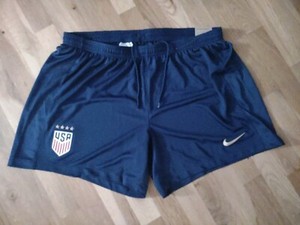 BRAND NEW! WOMEN'S USWNT SOCCER NIKE SHORTS, 2XL!