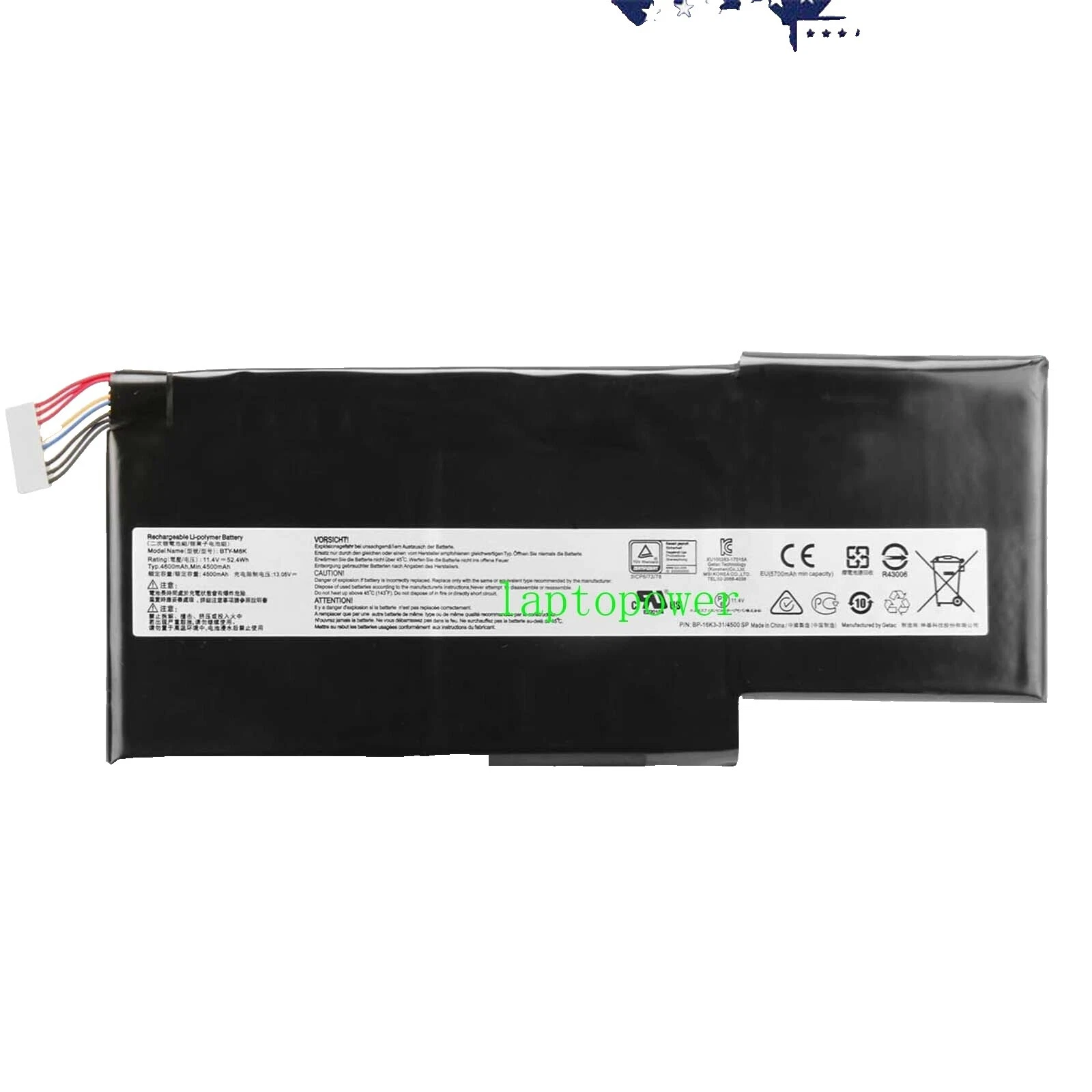 Baterías de portátiles para Apple Sony VAIO