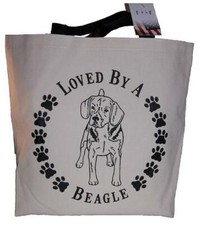 Loved By A Beagle Tote Bag New MADE IN USA