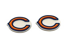 Chicago Bears NFL Football Team Shoe Charms - Set Of 2 Clog Sports
