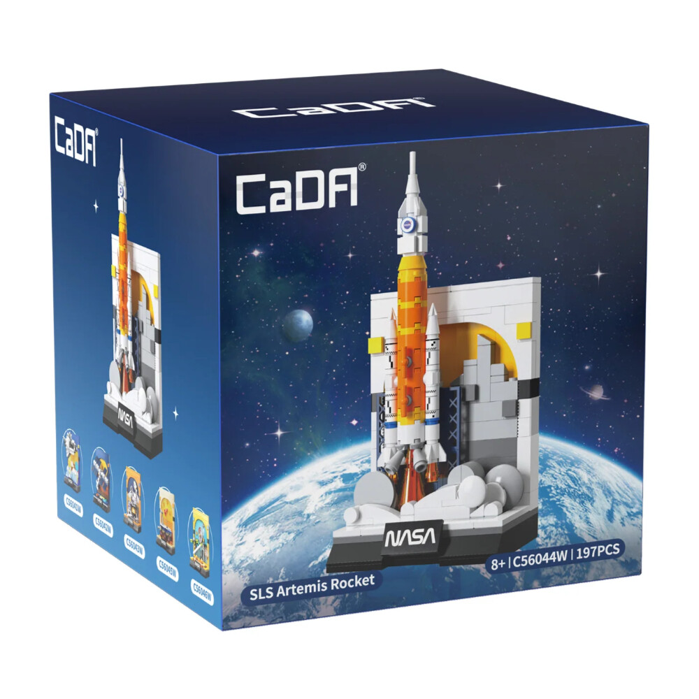 CaDA Bricks NASA SLS Artemis Rocket 197 Pieces Brick Model Kit C56044W - Image 5