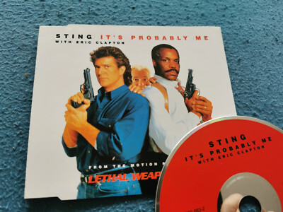 Sting & Eric Clapton - It's Probably Me - Rar Mcd