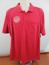 WearGuard Schwan's Quality Food Men's Red Short Sleeve Polo Shirt Size Large