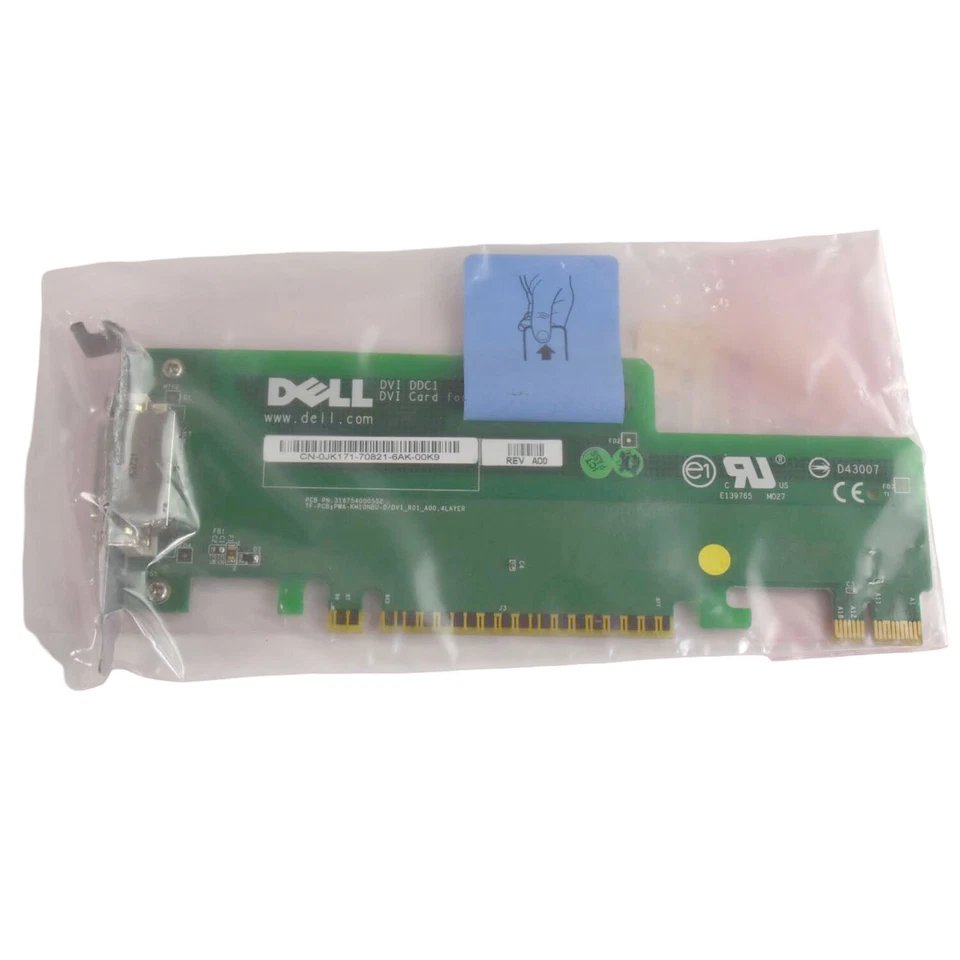 Dell OptiPlex 740 Graphics Card - 256MB DDR2 PCIe DVI VGA ATI DirectX 9 JK171 - Image 3 of 4