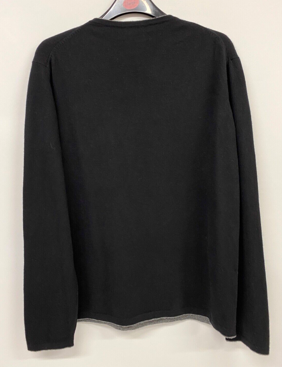 JASPER CONRAN 100 PURE CASHMERE MENS JUMPER SWEATER XL BLACK 444 eBay