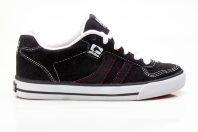 Globe Herren Sneaker Schuhe Skateschuhe Encore-2 schwarz-weiß-rot