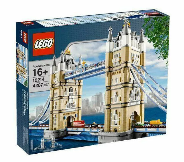 LEGO Creator Tower Bridge (10214) - 4287 Pieces Brand New But Without Box