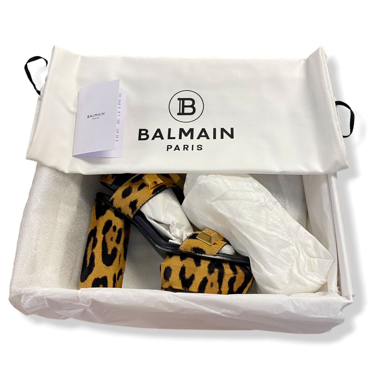 【BALMAIN】ava satin platform サンダル Ava satin platform sandals in black - Balmain | Mytheresa