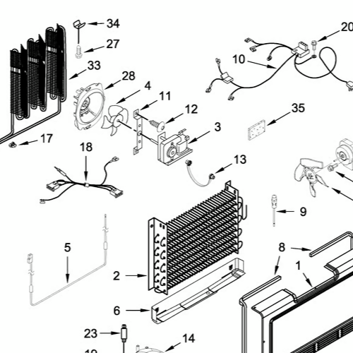 NEW OEM Whirlpool Refrigerator Evaporator W11572047 ~SHIPS FAST!  WHW