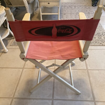 コカ・コーラ 折りたたみ椅子 ディレクターチェアー ヴィンテージ
