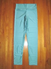 Plus Size Shiny Sky Blue Spandex Hi Waist Jazz Dance Tights Size 3XL-Tall New
