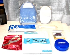 TRAVELER’S CHOICE Toiletry/Bath Travel Kit 8 Items in Kit Brand New!