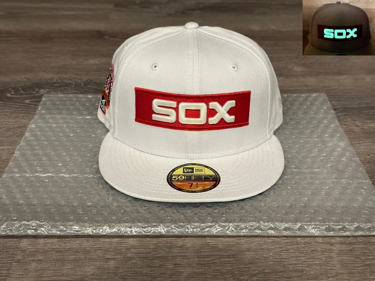 MYFITTEDS “SUPREME BOX LOGO” CHICAGO WHITE SOX NEW ERA SZ 7 MYFITTEDS “SUPREME BOX LOGO” CHICAGO WHITE SOX NEW ERA SZ 7