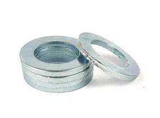 RONDELLE PIANE PER VITI M12 M14 M16 M18 M20 ROSETTE UNI 6592 DIN 125A ZINCATO