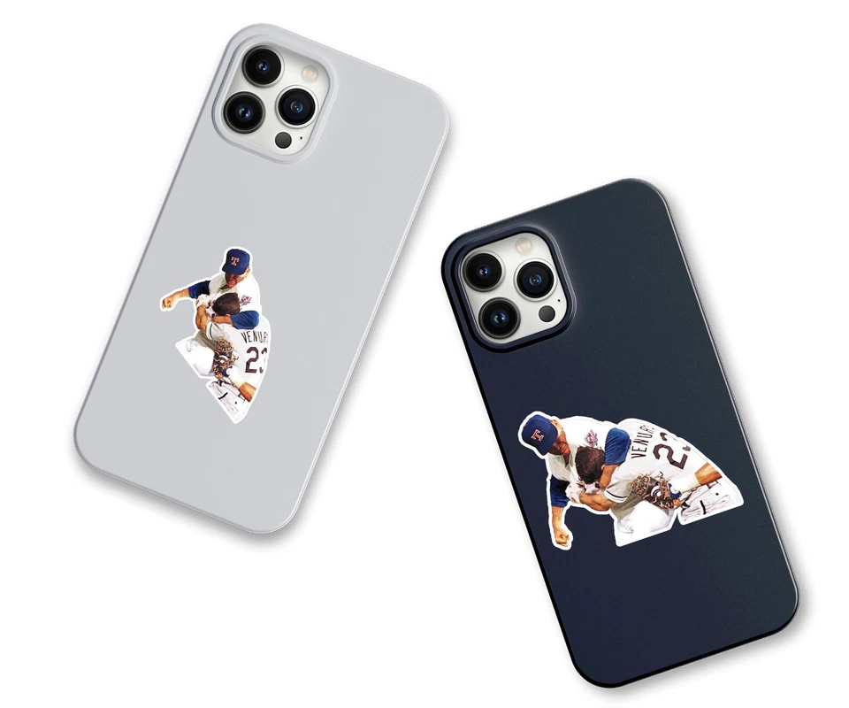 Nolan Ryan Fight Texas Rangers Glossy Sticker Vinyl Laminate, Self Adhesive - Image 3 of 4