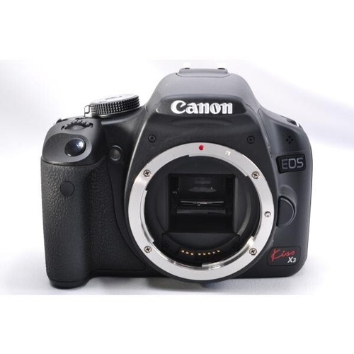 Canon EOS kiss X3 Rebel T1i 500D Digital Camera Body w/Two Lens Set from Japan - Picture 3 of 9