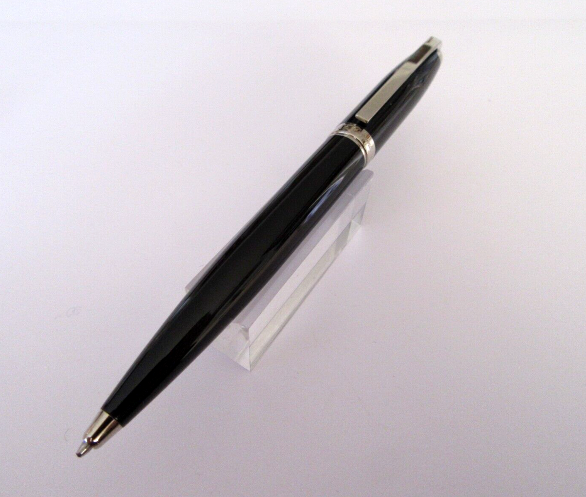Stylo Bille/roller De Prestige S.T. Dupont Fidelio - Palladium & Laque - Neuf De Stock